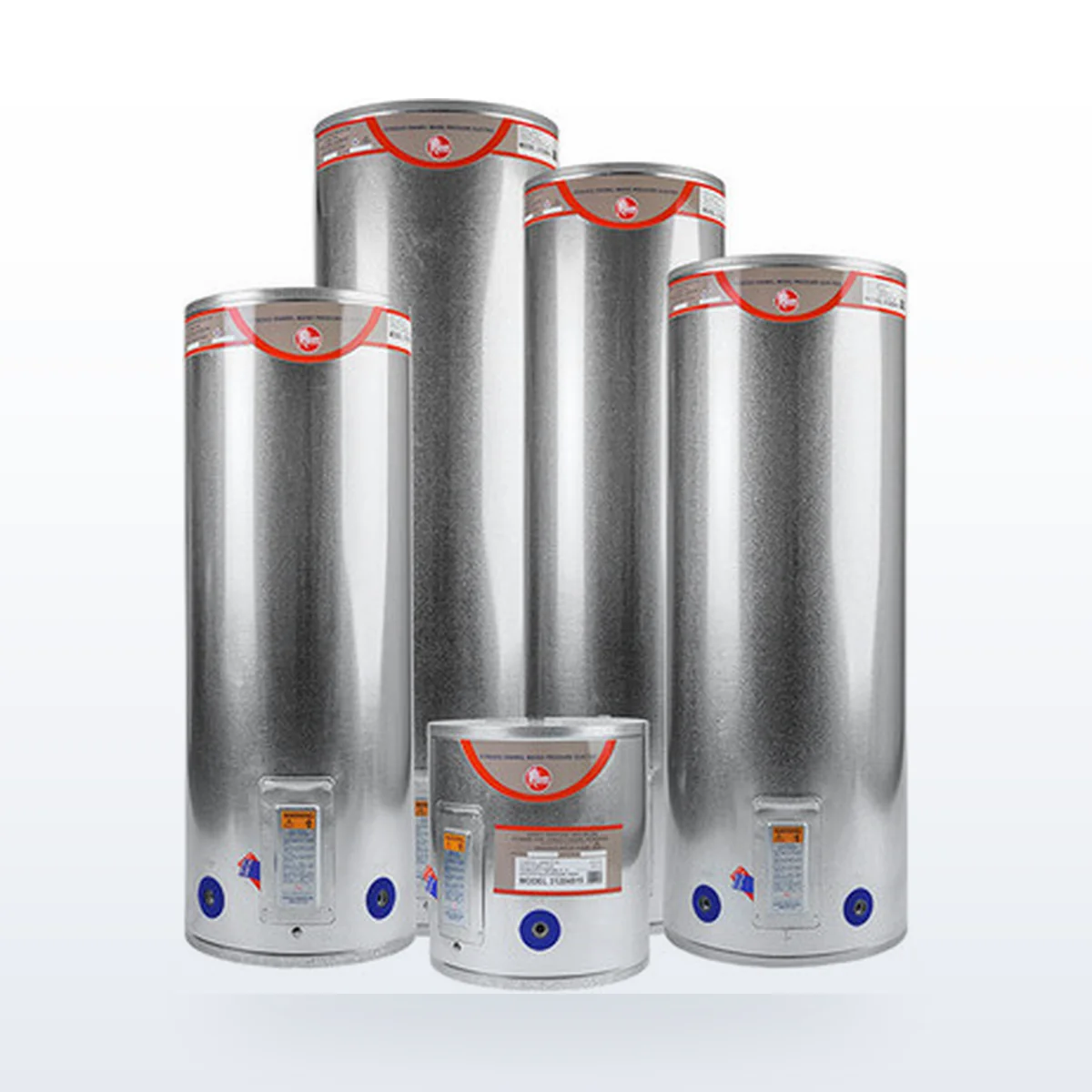 Rheem Mains Pressure Cylinder 180L Stubby