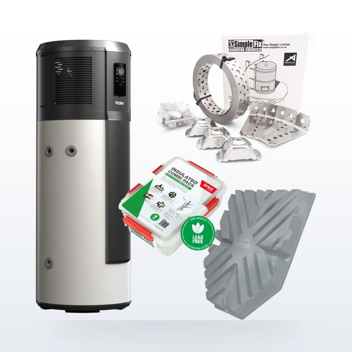 Haier Heat Pump Hot Water Combo 200L